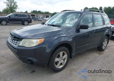2012 Subaru Forester 2.5X from USA, damaged, VIN JF2SHABC5CH434114